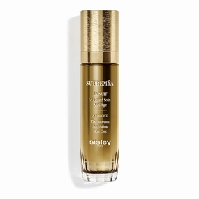 Sisley Paris Supremya at Night The Supreme Anti-Aging Skin Care - 50 mL - Lightweight Face Cream - Helps Reduce Look of Wrinkles - All Skin Types - Non-Comedogenic