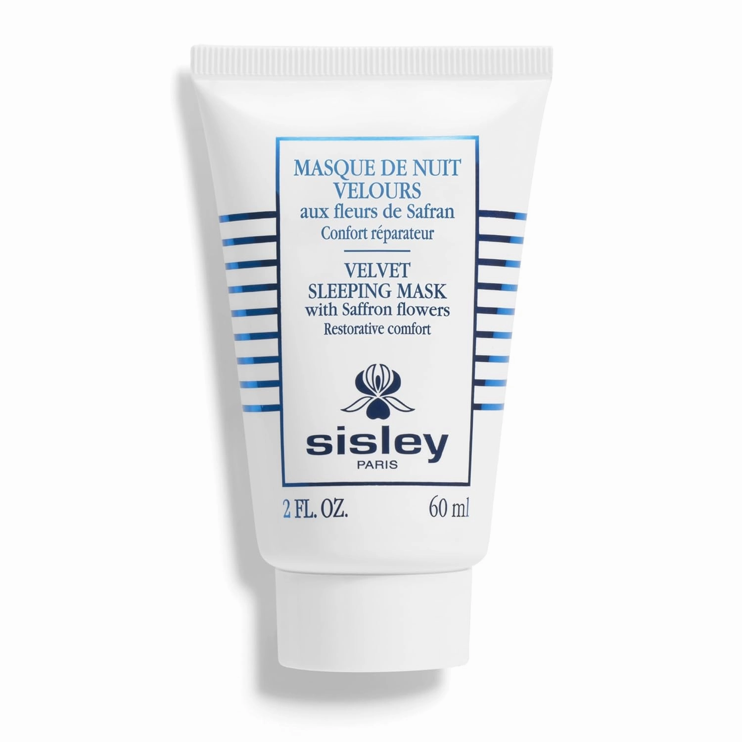 Sisley Paris Velvet Sleeping Mask with Saffron Flowers - 60 mL - Soothing, Restorative Overnight Skin Care Face Mask for Soft, Radiant Skin - For Dry Skin