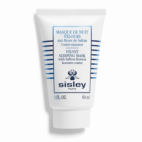 Sisley Paris Velvet Sleeping Mask with Saffron Flowers - 60 mL - Soothing, Restorative Overnight Skin Care Face Mask for Soft, Radiant Skin - For Dry Skin