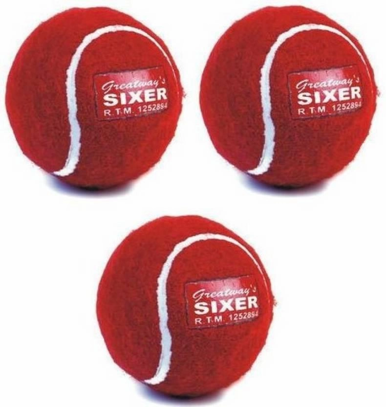 Sixer Cricket Tennis Ball