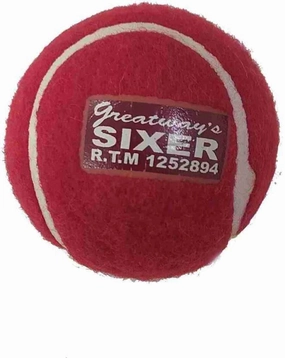 Sixer Cricket Tennis Ball