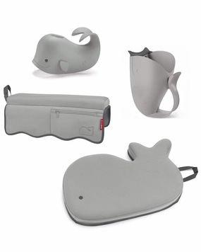Skip Hop MOBY Baby Bath Essentials Set Grey