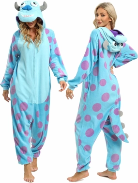 Slim Fit Unisex Adult Onesie Animal Pajamas Halloween Cosplay Sleepwear