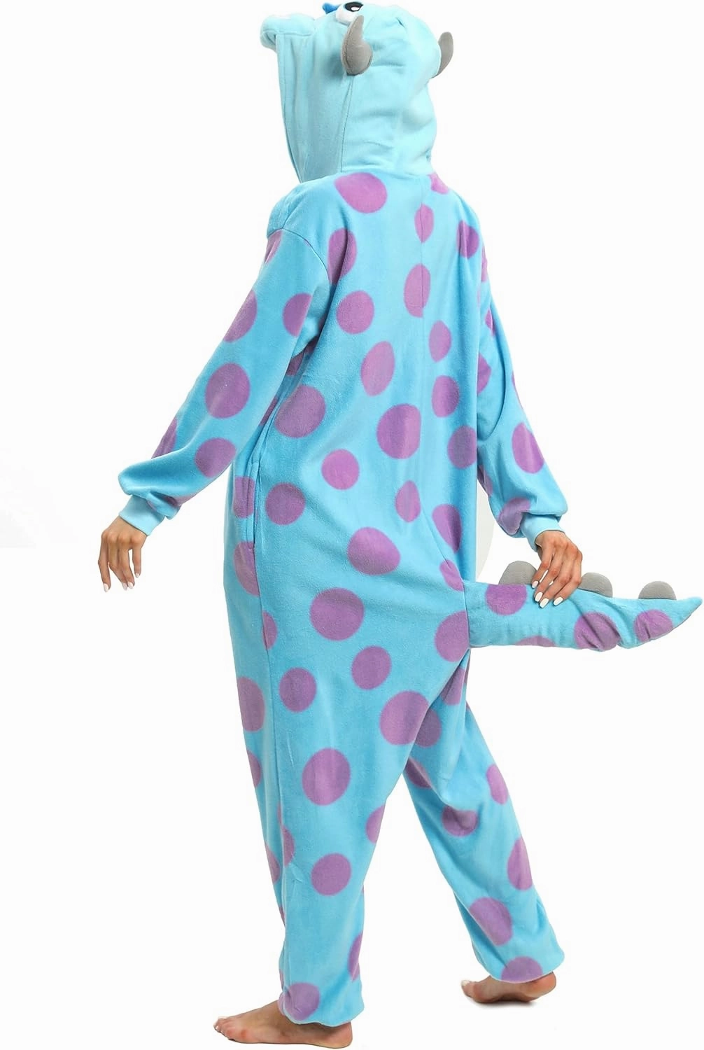 Slim Fit Unisex Adult Onesie Animal Pajamas Halloween Cosplay Sleepwear