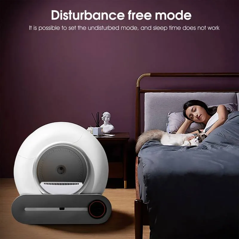 Smart Self-Cleaning Cat Litter Box