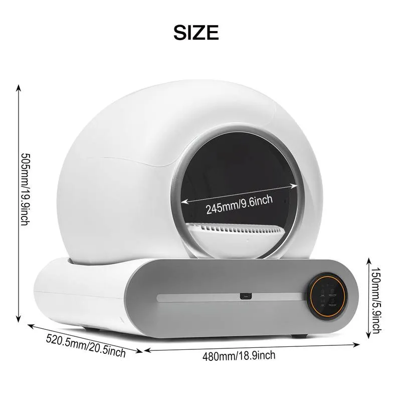 Smart Self-Cleaning Cat Litter Box