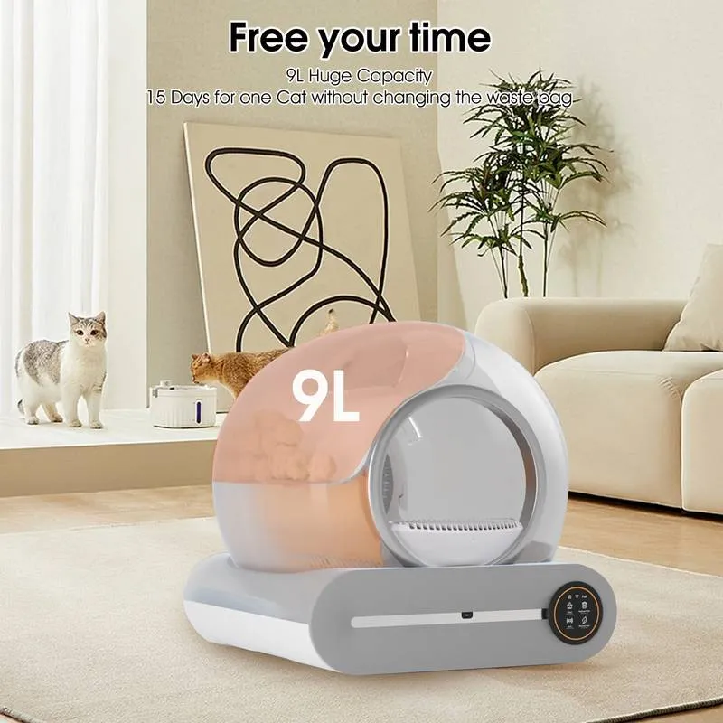 Smart Self-Cleaning Cat Litter Box