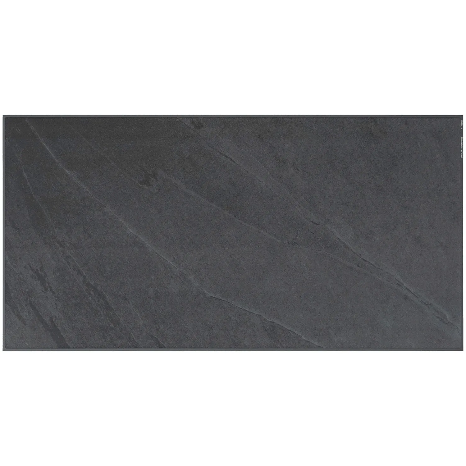 Smart Tiles Peel and Stick 2-Sheet 23 x 12 Backsplash - Blok Slate|Dosseret Smart Tiles peler et coller 23 x 12, 2 feuilles - Blok Slate