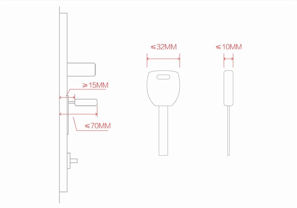 Smart Stick lock Electronic Door