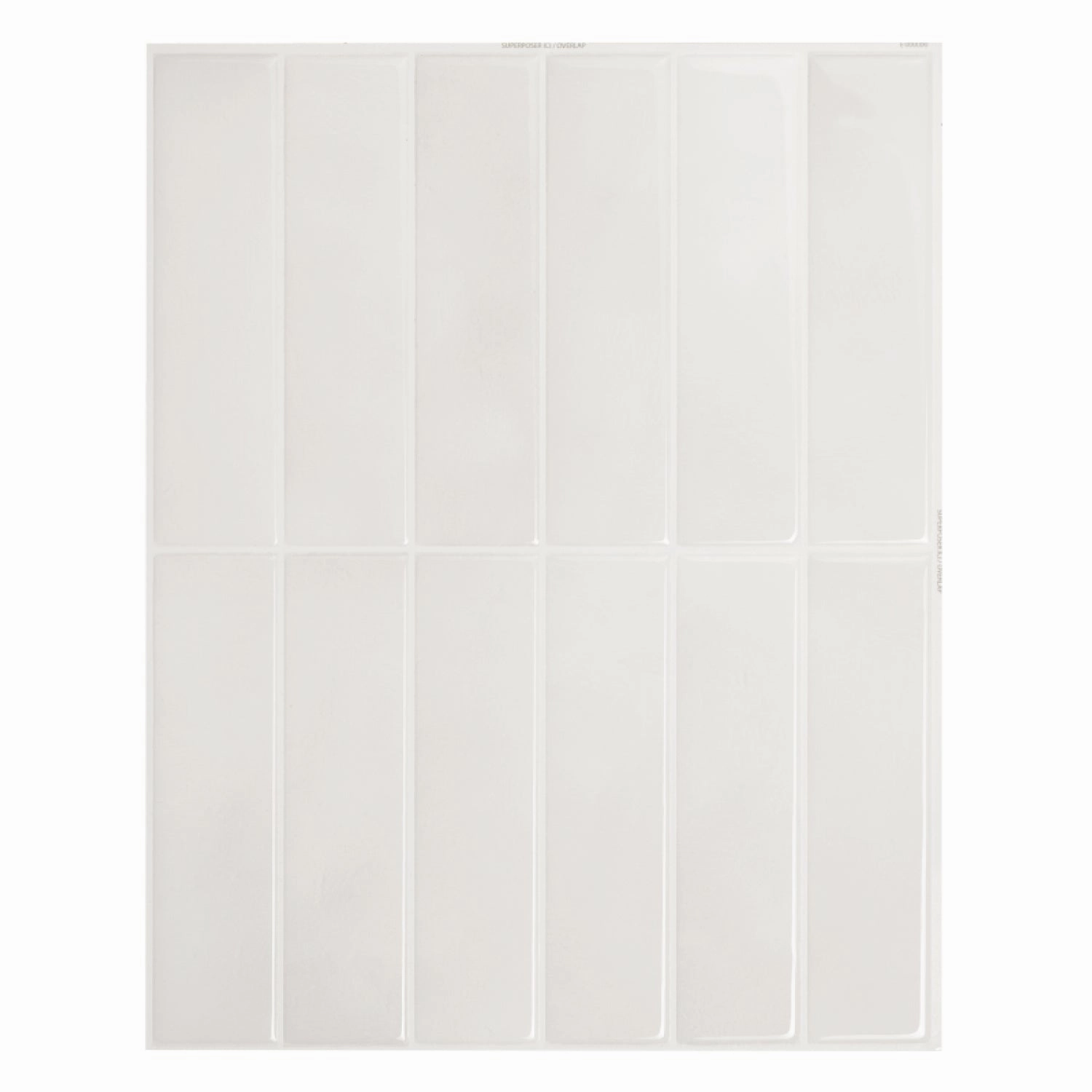 Smart Tiles Peel and Stick 4-Sheet 12 x 9 Backsplash - Morocco Essaouira|Dosseret Smart Tiles peler et coller 12 x 9, 4 feuilles - Morocco Essaouira