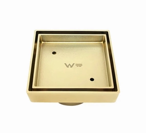 Smart Tiles Waste 115x115x 87 Square Brushed Gold