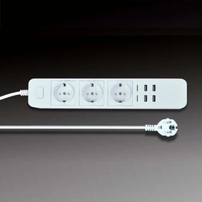 Smart Wifi Power Strip Surge Protector Power Sockets