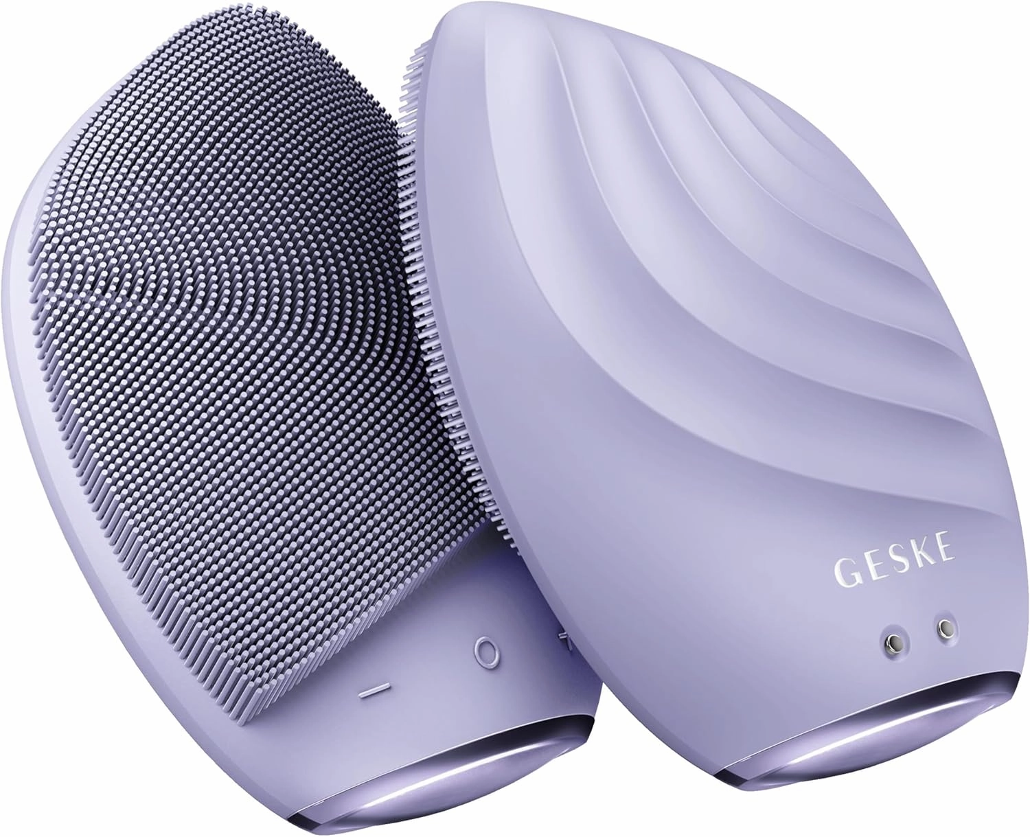 SmartAppGuided™ Sonic Facial Brush 5 in 1 | Vibrating Electric Facial Cleansing Brush | Soft Silicone Brush | Professional Facial Cleanser | Skin Cleanser & Exfoliator | Face Massager