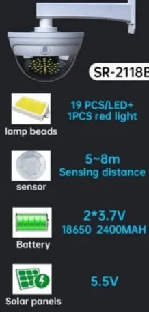 Solar Simulation Camera Light