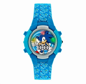 Sonic the Hedgehog Blue Flashing LCD Watch