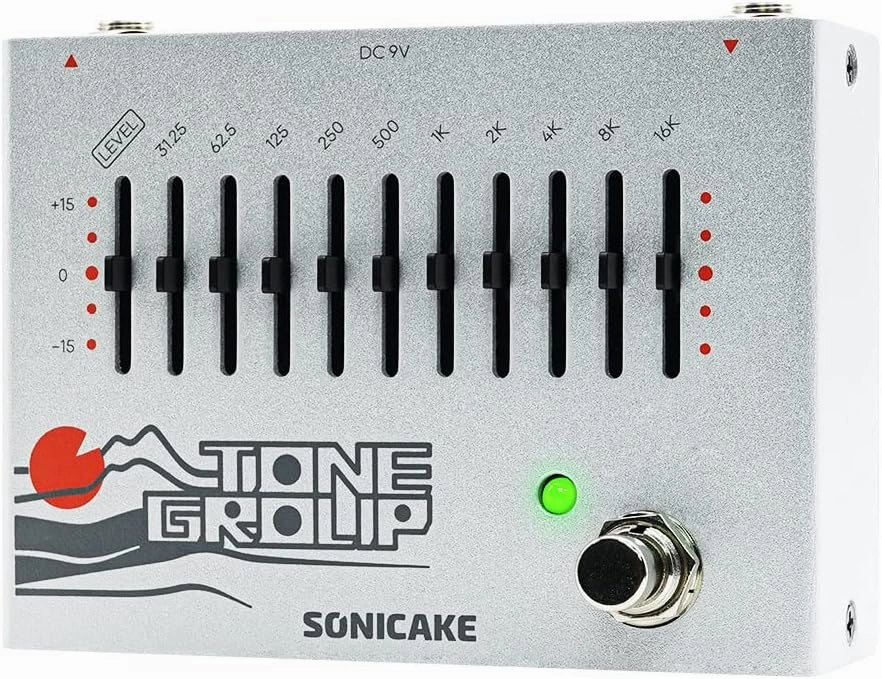 SONICAKE EQ Equalizer Guitar Effects Pedal Tone Group 10-Band