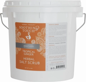 Soothing Touch Herbal Salt Scrub, Tropical Ginger, 10 Pound