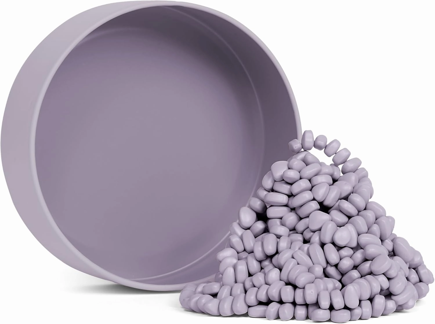 Speks Original Crags Ferrite Putty | 500  Ferrite Stones in a Tin, Fidget Toy for Stress Relief, Sensory Desk Toy for Adults & Teens 14  | Lavendar, Medium