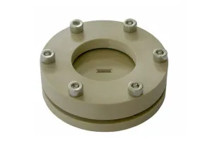 Split Cell w/ Quartz Window for In-Situ Optical Microscope Analysis of Battery Electrode Interface - STC-PQW