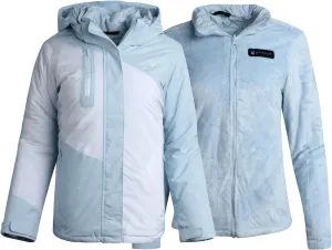 Spyder Girls' Snow Ski Jacket - 3 Looks in 1 Inner Reversible Jacket Silky Soft Faux Fur Lining Puffer for Girls (Size: 7-16)
