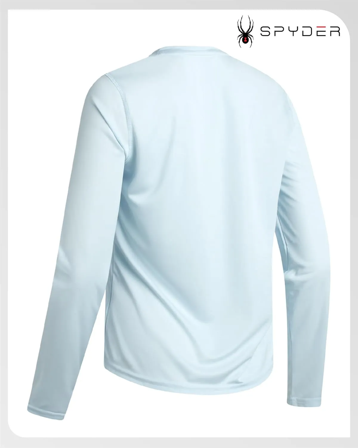 Spyder Women's Long Sleeve Active T-Shirt - UPF 50  Lightweight Athletic Performance Crewneck Jersey Tee (Sizes: S-XL)