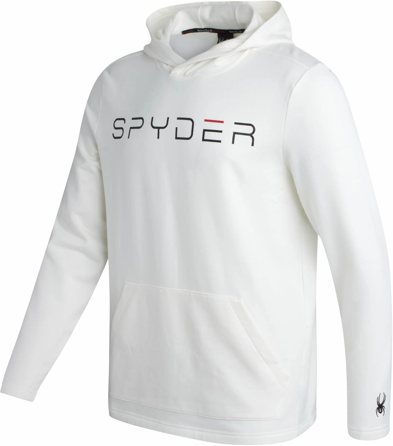 Spyder Men's Hoodie - Active Performance Tri-Blend Fleece Basic Pullover Sweatshirt - Soft Graphic Hoodies for Men (S-XL)