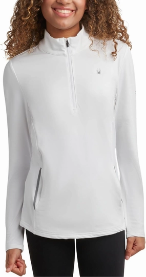 Spyder Women’s Active Sweatshirt - Lightweight Long Sleeve Quarter Zip Knit Pullover for Running, Hiking and Workout (S-XL)