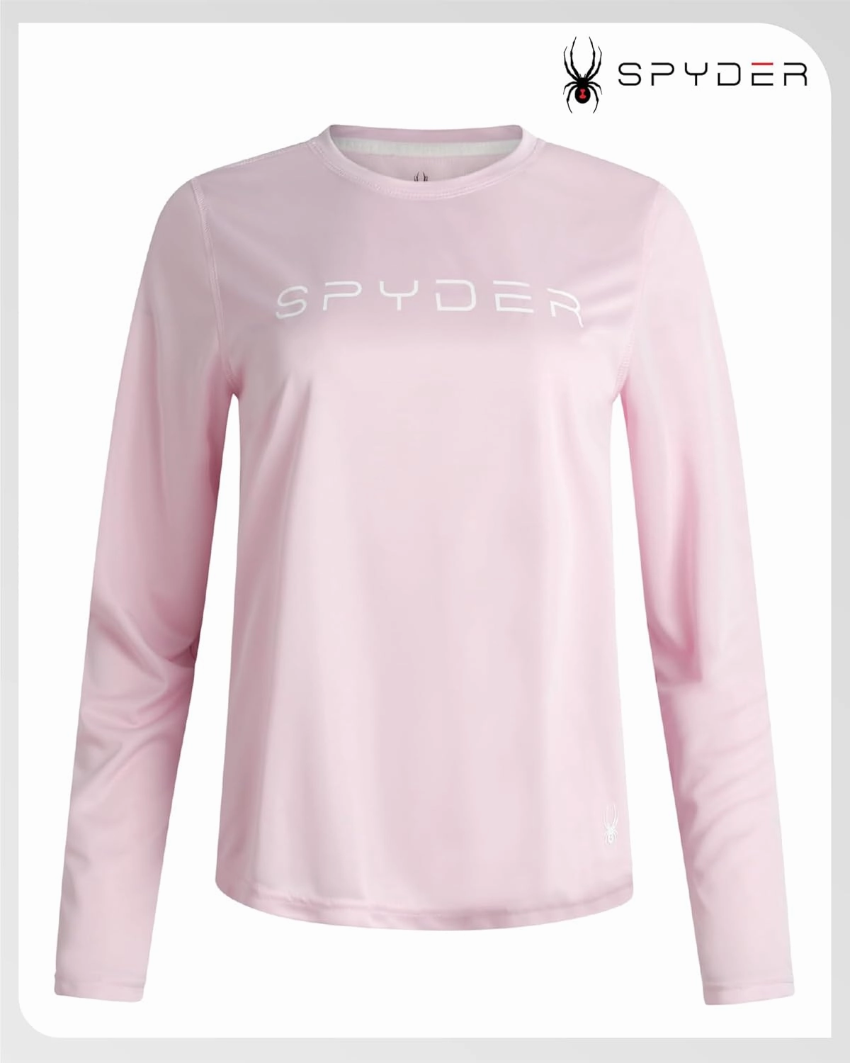 Spyder Women's Long Sleeve Active T-Shirt - UPF 50  Lightweight Athletic Performance Crewneck Jersey Tee (Sizes: S-XL)