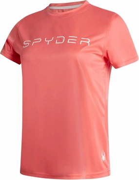 Spyder Women's Short Sleeve Active T-Shirt - UPF 50  Lightweight Performance Jersey Tee with Scoop Neckline (Sizes: S-XL)