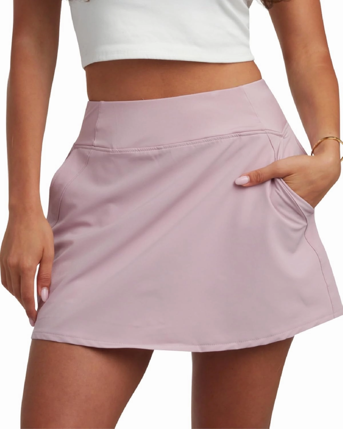 Spyder Womens Athletic Skort - Stretchy Skirt with Shorts Underneath - Womens Tennis Skirt for Sports Running Workout (S-XL)