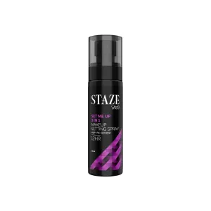 Sta..ze 9to9 Set Me Up Makeup Setting Spray | 3-in-1 Prep, Fix & Refresh | 12Hrs Long-Lasting Mattifying, Non-Sticky & Hydrating Spray | Suitable for All Skin Types | 100 ml