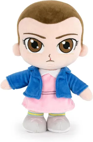 Stranger Things Eleven Plush, Squishy Doll, 26 cm, Soft Texture and Filling 100% Recycled Fiber Material, for Series Fans and Children from 12 Months, (760021113)