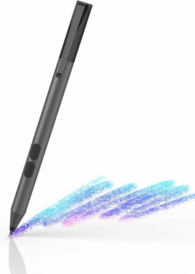 Stylus Pen for HP with 1024 Pressure Sensitivity & 2500hr Battery Life - Digital Pen for HP Envy x360/Spectre 15/Pavilion 2-in-1 Laptops - Windows 11/Chrome OS Palm Rejection Technology