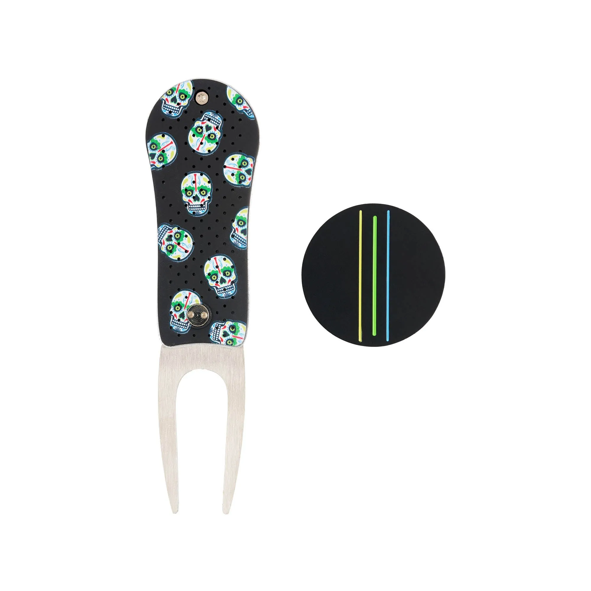 Sugar Skull Divot Tool With Ball Marker