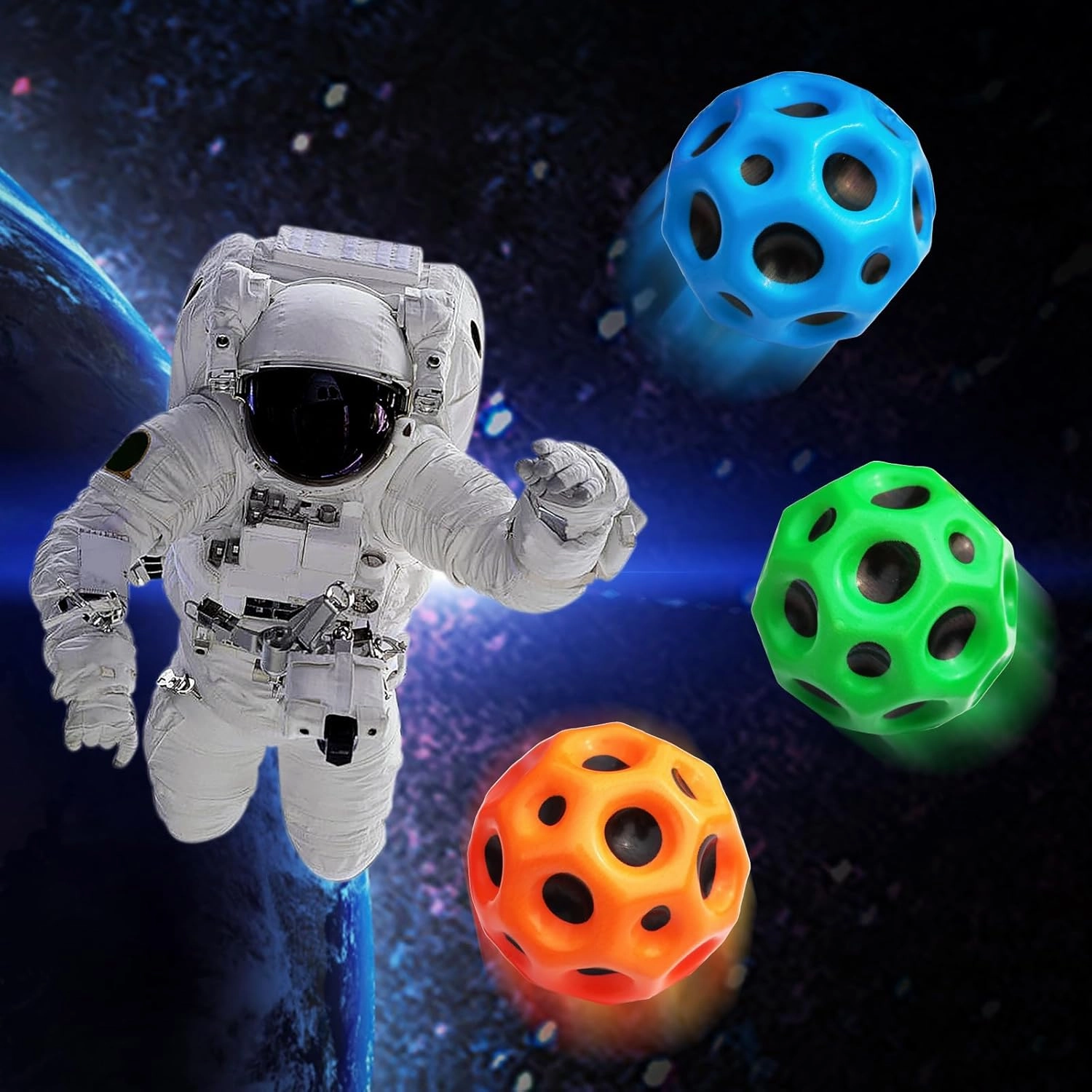Super High Jumping Ball,Extreme High Bouncing Ball, Super High Bouncing Ball, Children's Sensory Ball, Athlete Training Ball