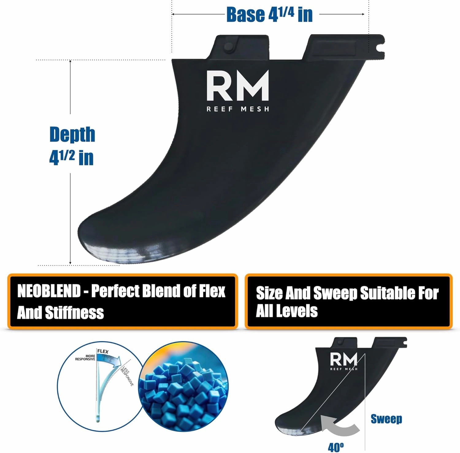 Surfboard fins 3-Set Double Tab, Board fins, Boost fin, fins Single, Machado, Soft Surfboard fins, surf fins, Surfboard fin, Surfing fins