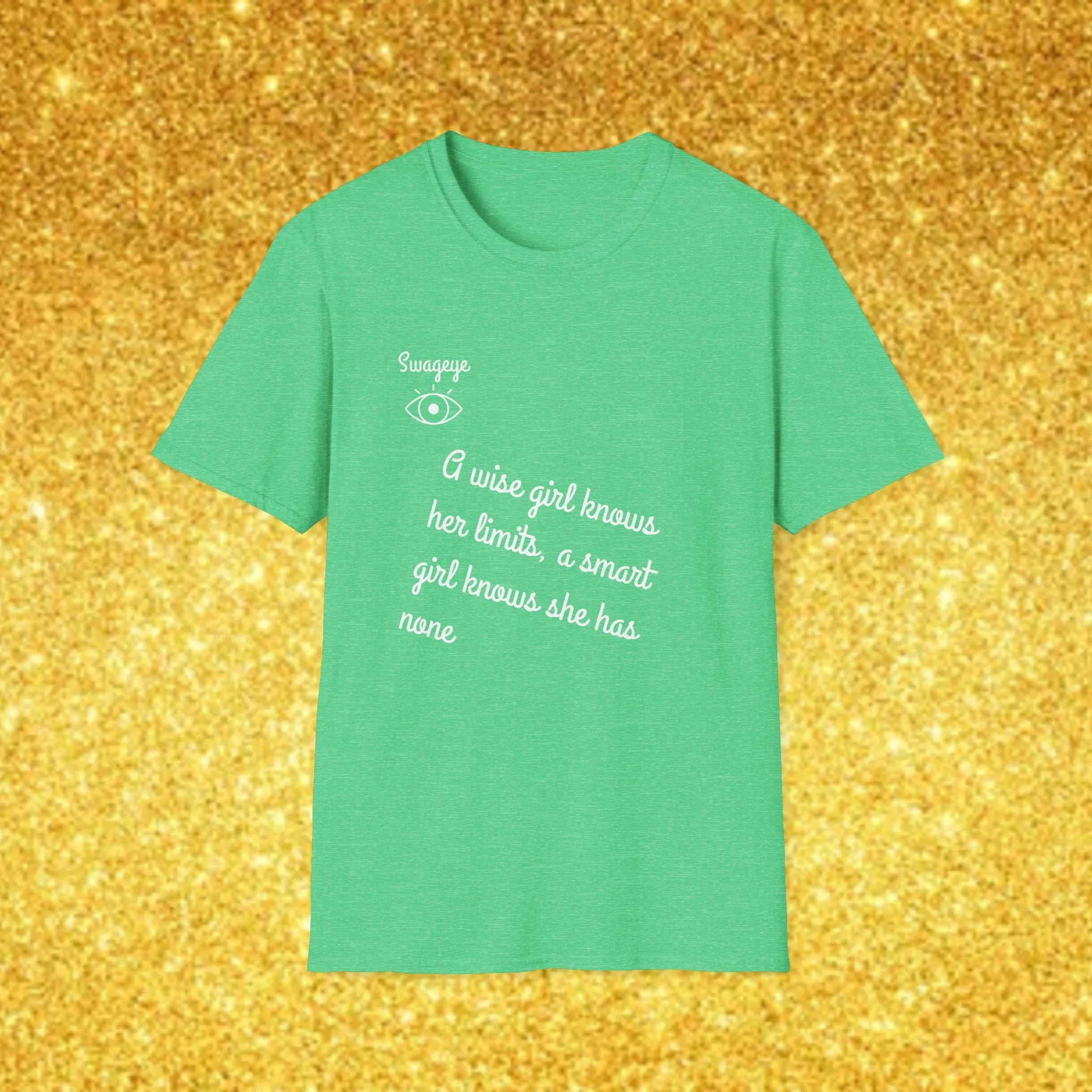 Swageye Smart Girl T-Shirt (White Logo)