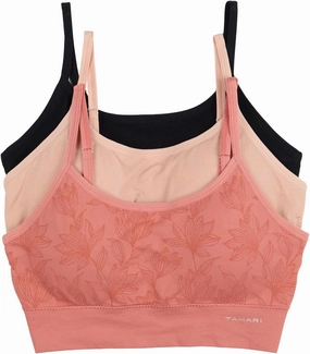 Tahari Women's 3-Pack Seamless Comfort Bra