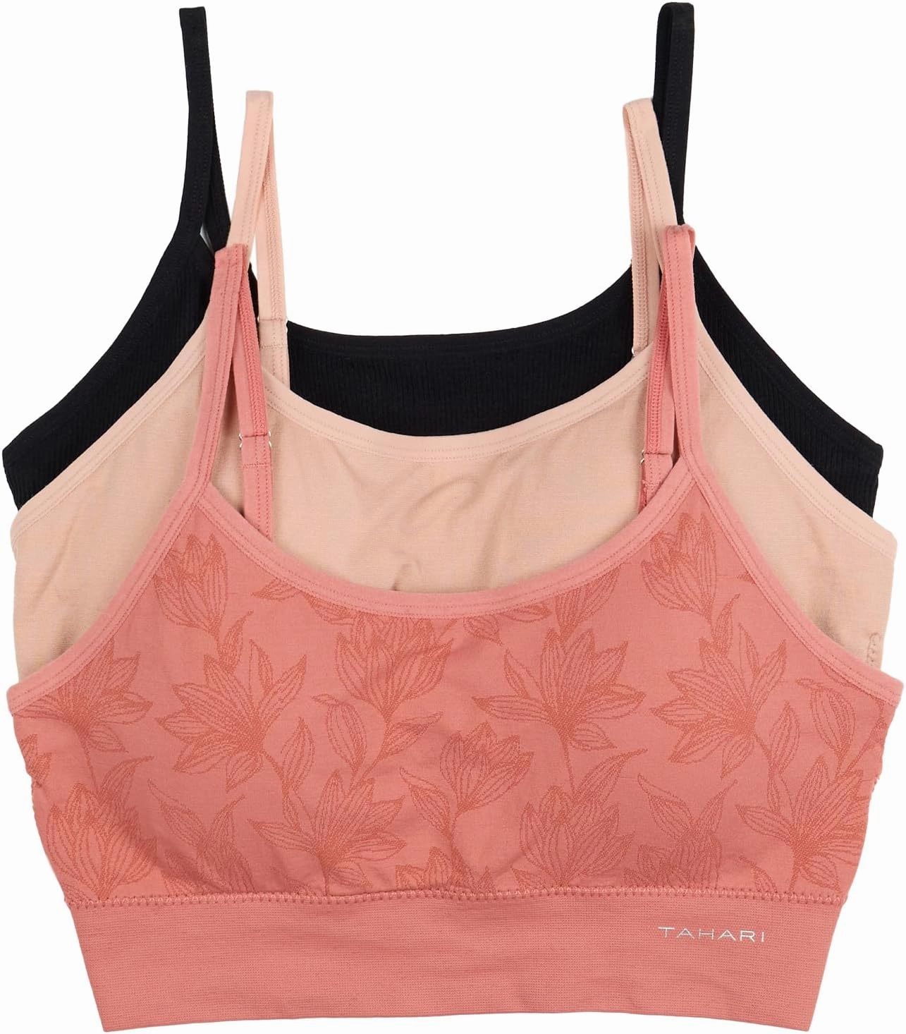 Tahari Women's 3-Pack Seamless Comfort Bra