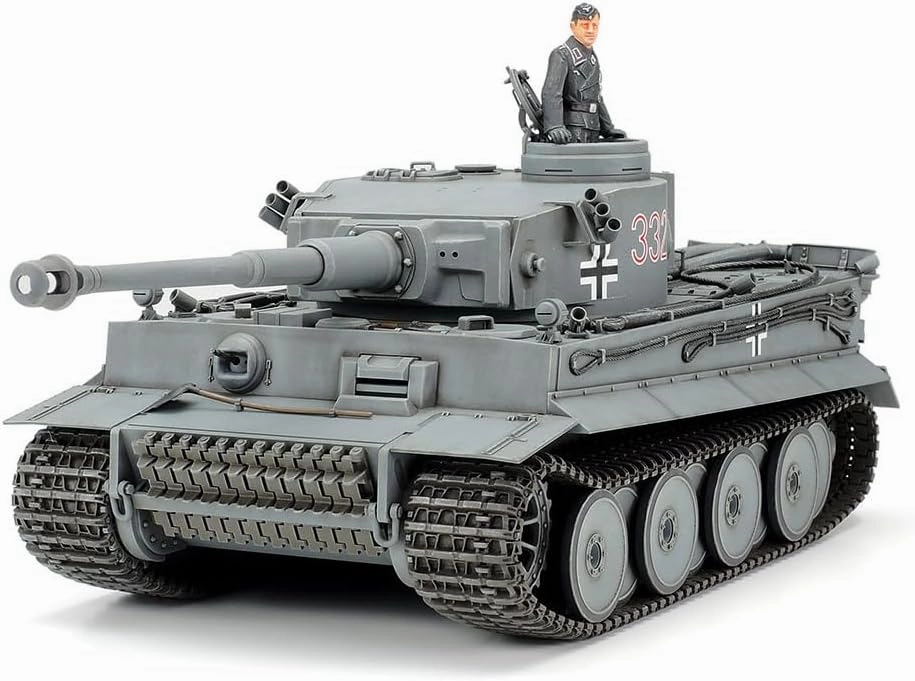 Tamiya 35216 1/35 Ger. Tiger I Early Production Tank Plastic Model Kit for Unisex Adult