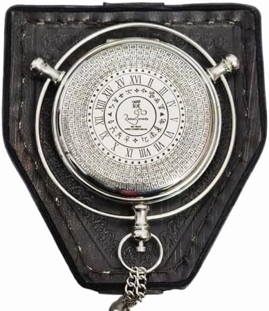 The Magisterium Compass Engraved Brass Navigational Tool, Personalized Birthday