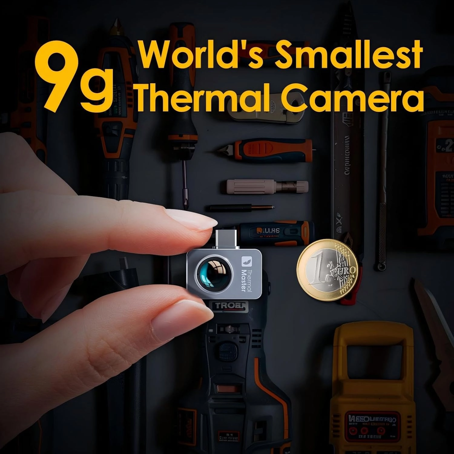 Thermal Camera for Android, P2 Pro Thermal Imaging Camera with Macro Lens, Infrared Camera with 512 × 384 Super IR Resolution, 15X Zoom, Thermal Imager for Phone (P2 Pro Android)