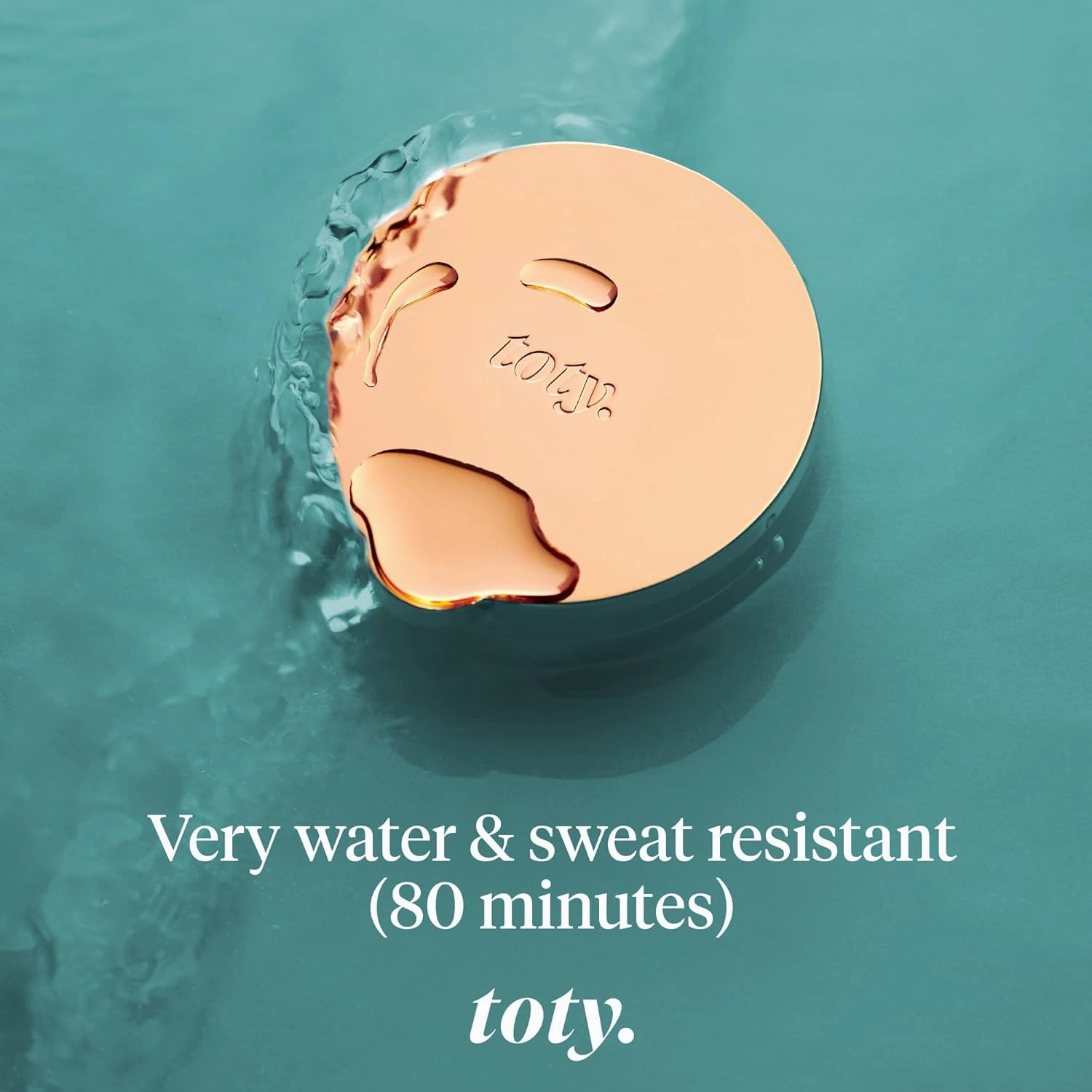 Toty by Sofia Vergara - Ilumina CC Creamy Compact SPF 50  Mineral Broad Spectrum Sunscreen for Face - Tinted Blurring Balm SPF- Matte, Light Coverage - Water & Sweat Resistant - All Skin Types - 2W