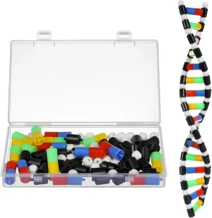TOYANDONA DNA Model Kit, DNA Double Helix Structure Model DNA Double Helix Model for School Student Science Teaching Educational Learning