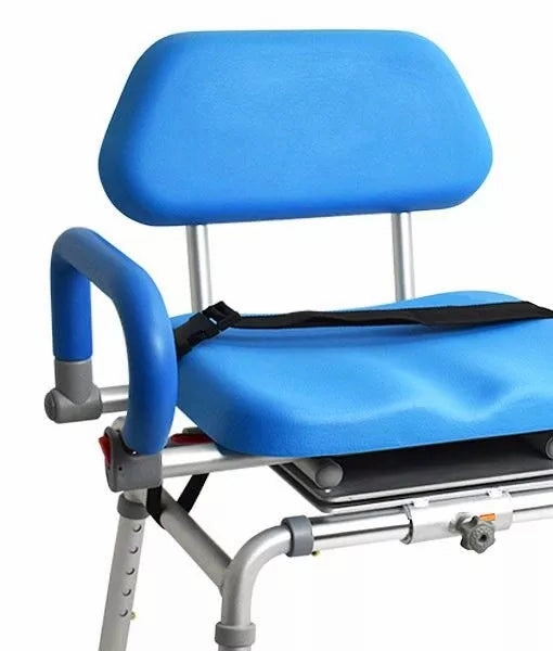 Transfer Bench – Sliding   Swivel Bench Aluminium Rust Free