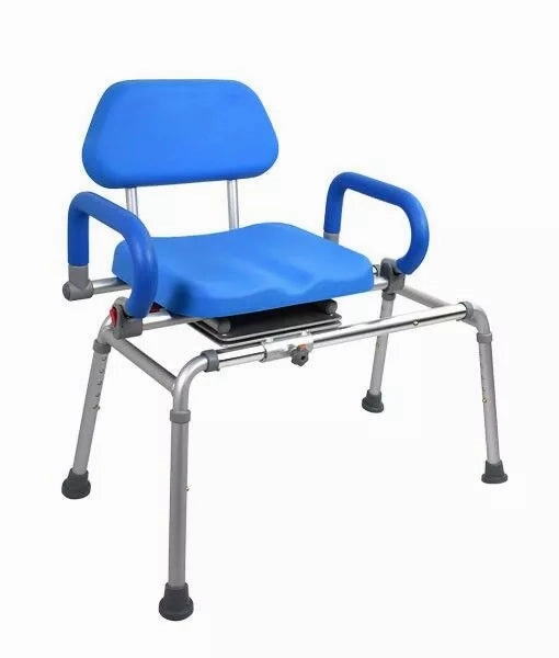 Transfer Bench – Sliding   Swivel Bench Aluminium Rust Free