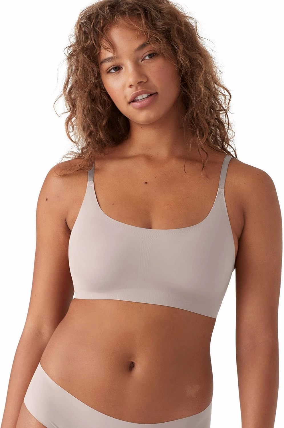 True & Co Women's True Body Boost Scoop Neck Adjustable Strap Bra