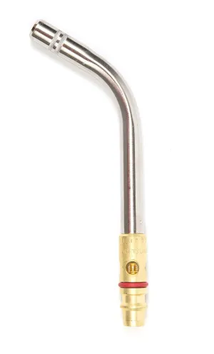 TURBOTORCH 0386-0105 A-14 1/2" Manual Torch Tip for PLF-A5 or G-4 Handles, Air Acetylene, Soft Solder 2 to 3-1/2", Silver Braze 1 to 2", Color Coded O-Ring, Removable Office Screw, Single