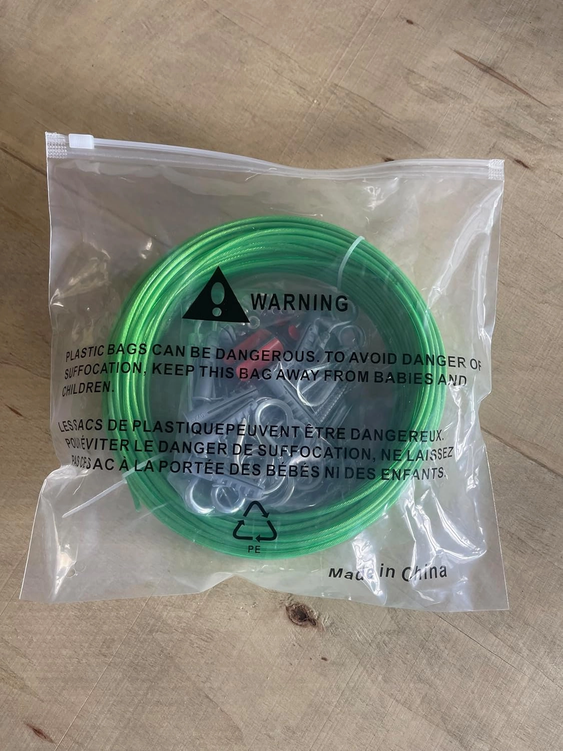 Turnbuckles for Cables Wire, 1/8" X 100Ft Green PVC Coated Wire Rope Kit, Multi-use Steel Cable for Grape Vines/Clothes Line Outdoors for T Post/String Light Hanging/Garden Cable