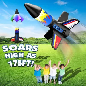 Ultra-High Flying Rocket Launcher Model Kit with Launch Set – Exciting Outdoor Toy for Kids Ages 8-13 for Birthdays and Christmas